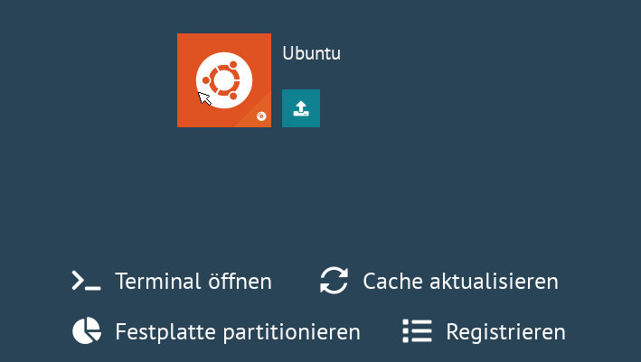 Ubuntu Installation: linbo menue for imaging