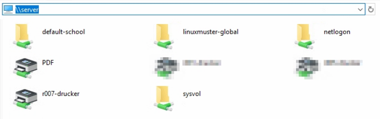 Windows: Printer-Share
