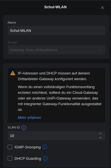 Radius: VLAN 01