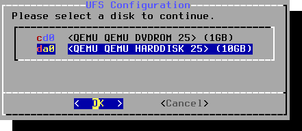 OPNsense: UFS Configuration