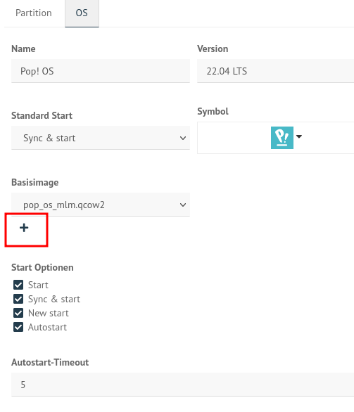 Ubuntu Installation: indicate image name