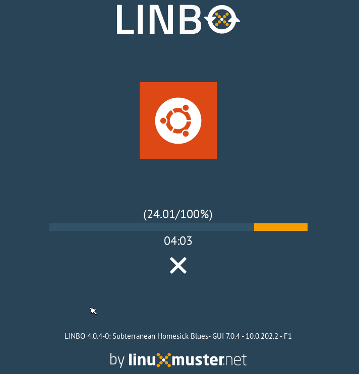 Ubuntu Installation: image upload