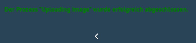 Ubuntu Installation: image uploaded successfully
