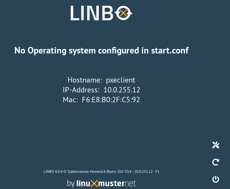 Device Management: Linbo 4 - bootscreen