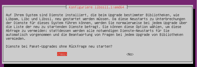 Restart Services