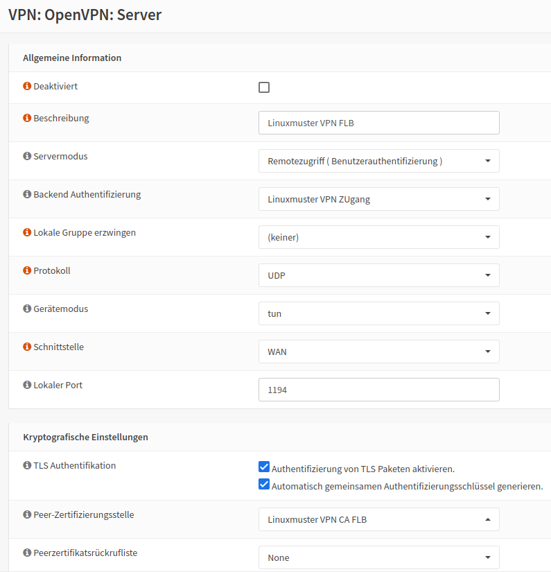 Add VPN Server