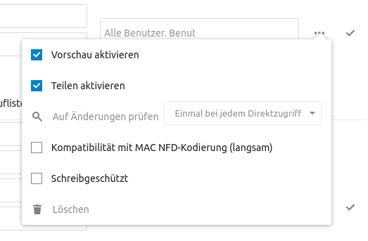 Vorschau aktivieren