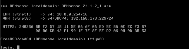 OPNsense: GUI - Assign interfaces