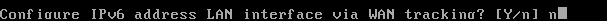 OPNsense: no IPv6 via WAN tracking