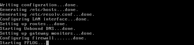 OPNsense: save settings