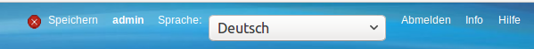 Konfiguartion speichern
