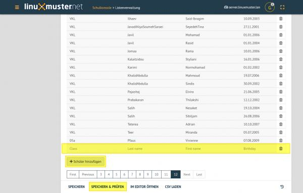 WebUI Add User Save & Check