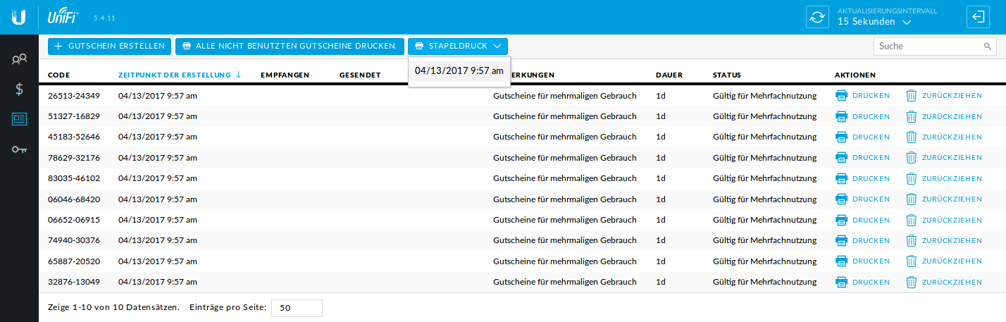 Voucherbeispiel