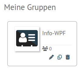 WebUI my courses