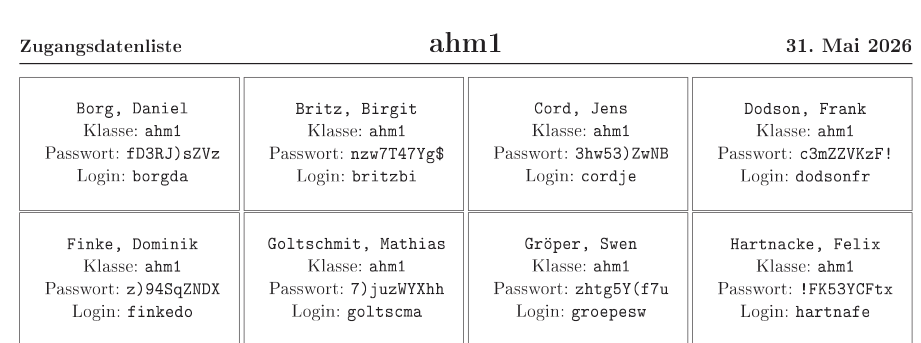 WebUI class Users Export