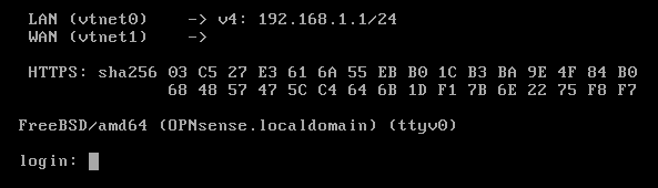OPNsense: Final Configuration
